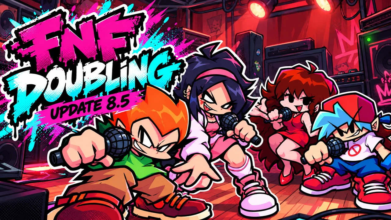 FNF Doubling Update 8.5 V-Slice background